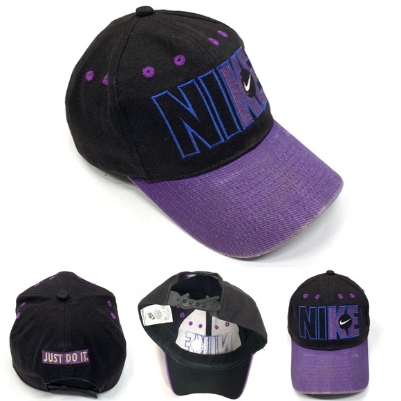 Nike Other - VTG NIKE Snapback Swoosh Hat 90s JUST DO IT